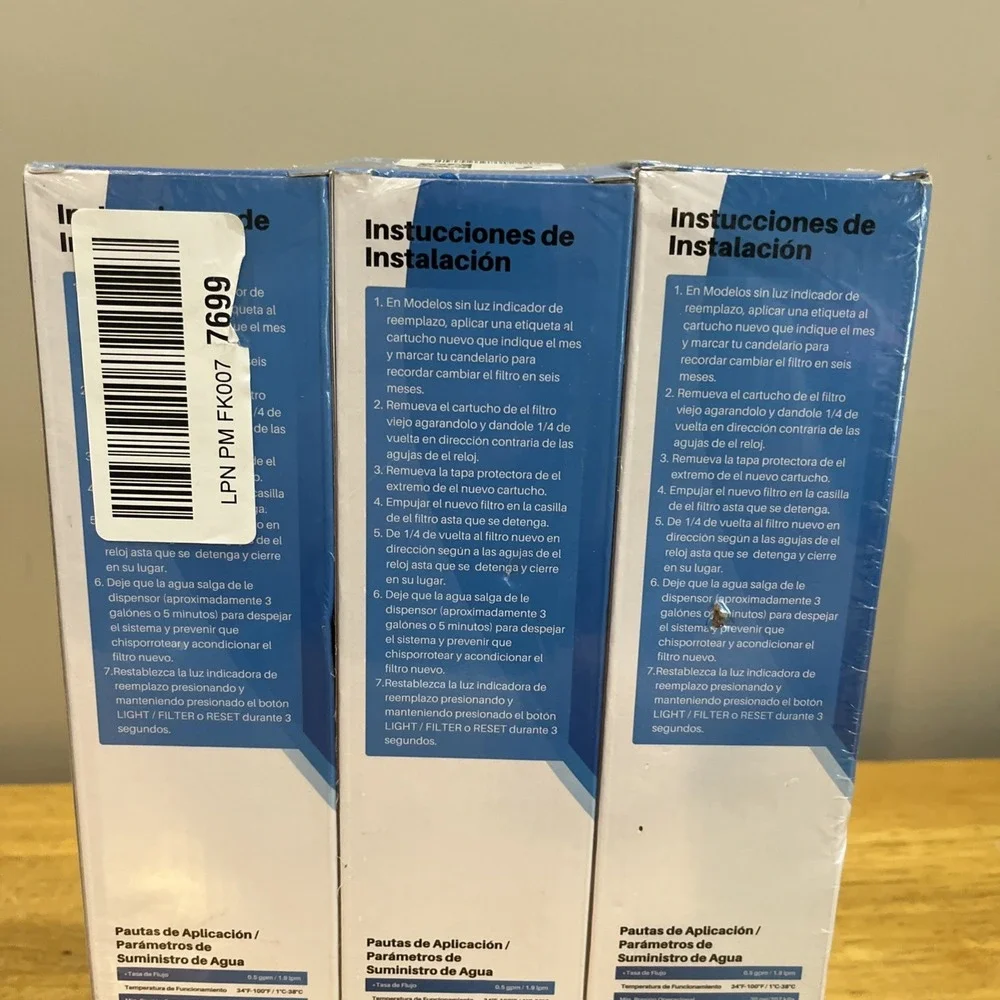 Fit For LG LT600P, KENMORE 9990, 5231JA2006B, RWF1000A Water Filter 3 Pack‎